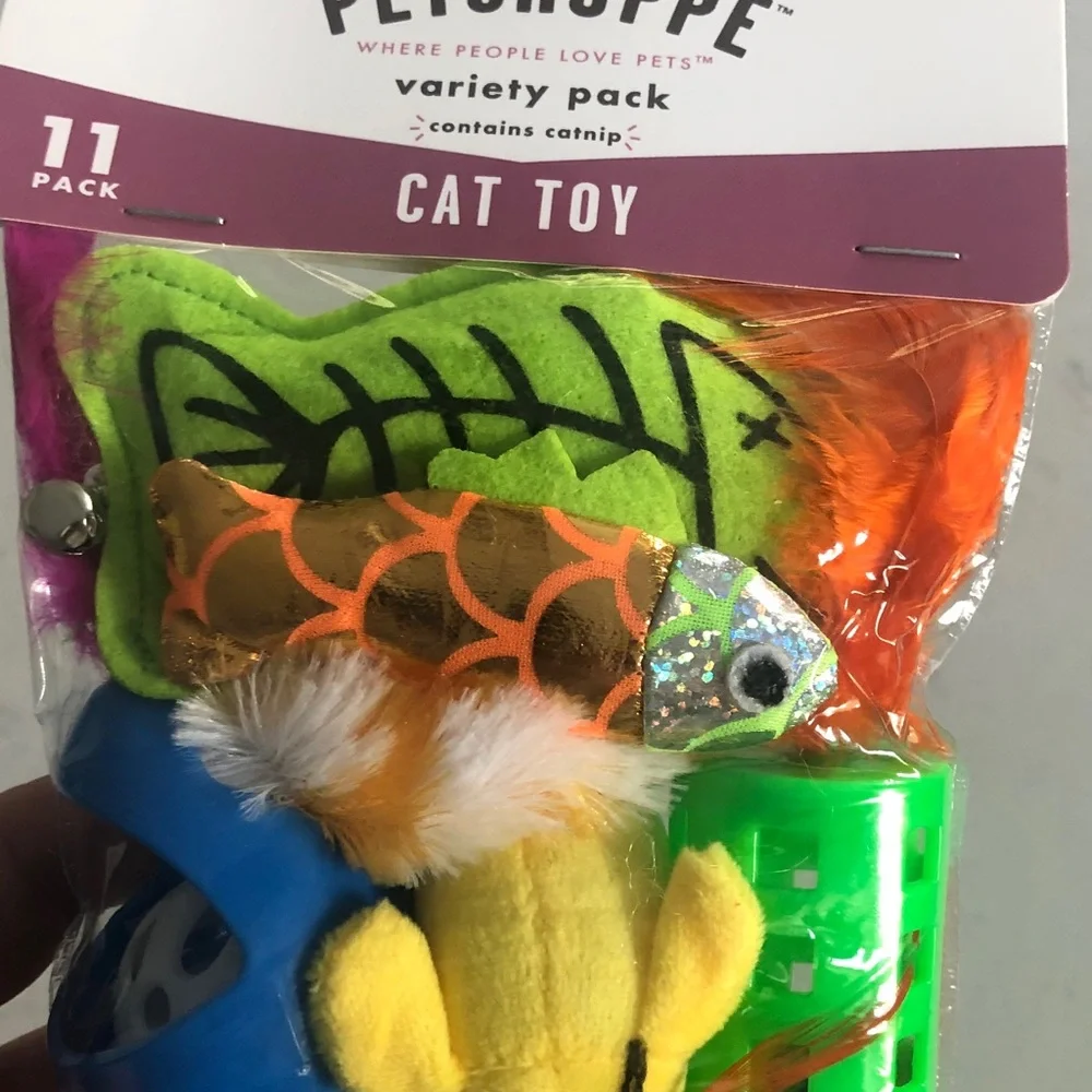 PetShoppe Cat Toy Set - Vibrant Multicolor